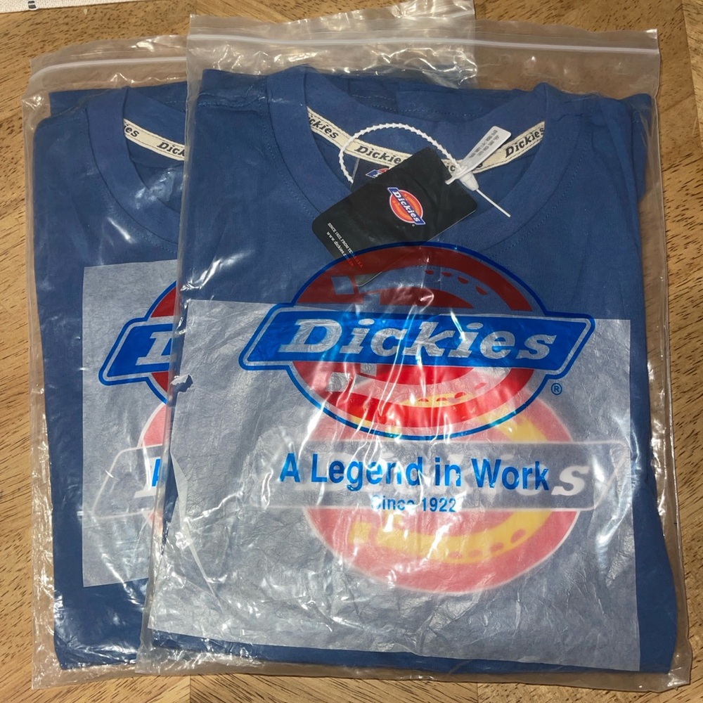 Dickies Blue Logo T-Shirt